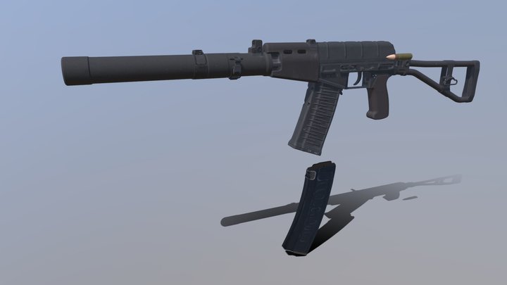 Call of Duty: Black Ops 6 - AS VAL – Gratis 3D-model STL