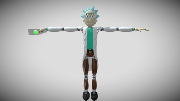 Rickatronic 3D Model