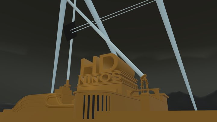 HD Ninos Logo Remake 3D Model