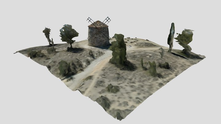 Moulin de Nissan 3D Model