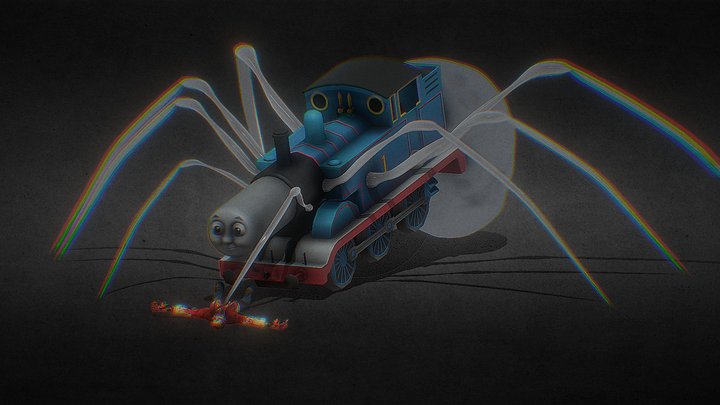 Cursed Thomas 3D Model