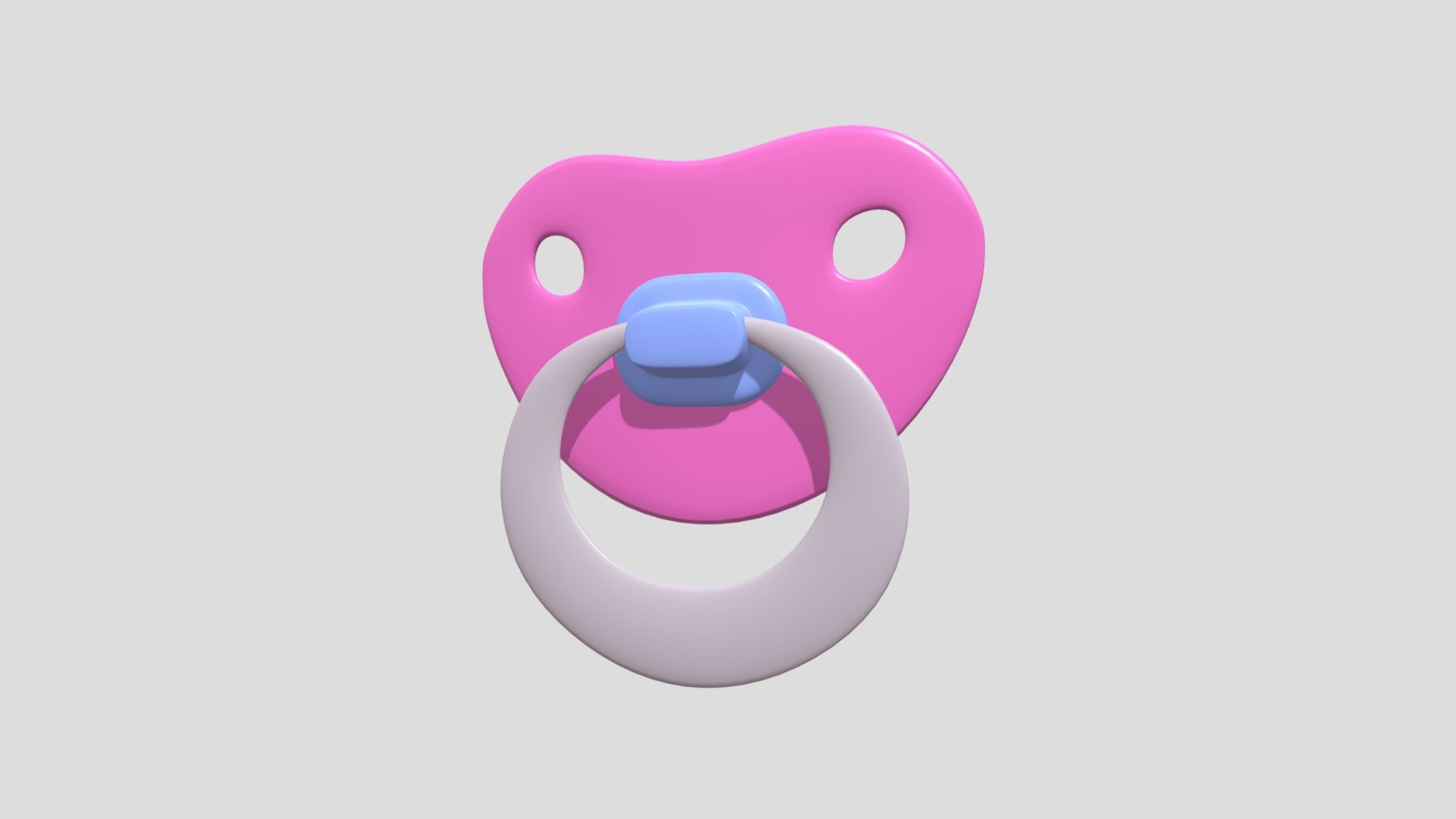 Pacifier - Buy Royalty Free 3D model by Ed+ (@EDplus) [637ca11 ...