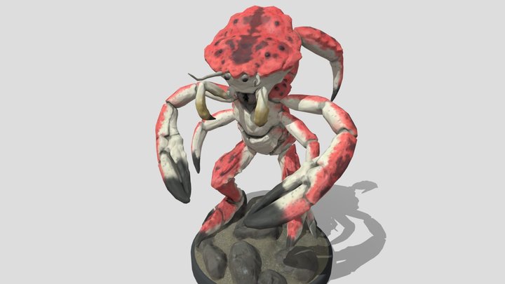 crab guy 3D Model