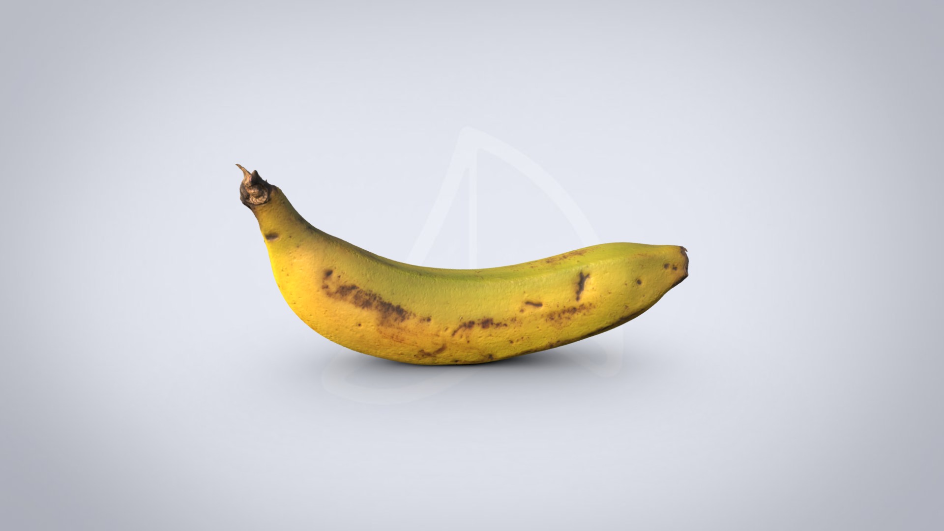 3D model Banana - This is a 3D model of the Banana. The 3D model is about a banana in a plastic bag.