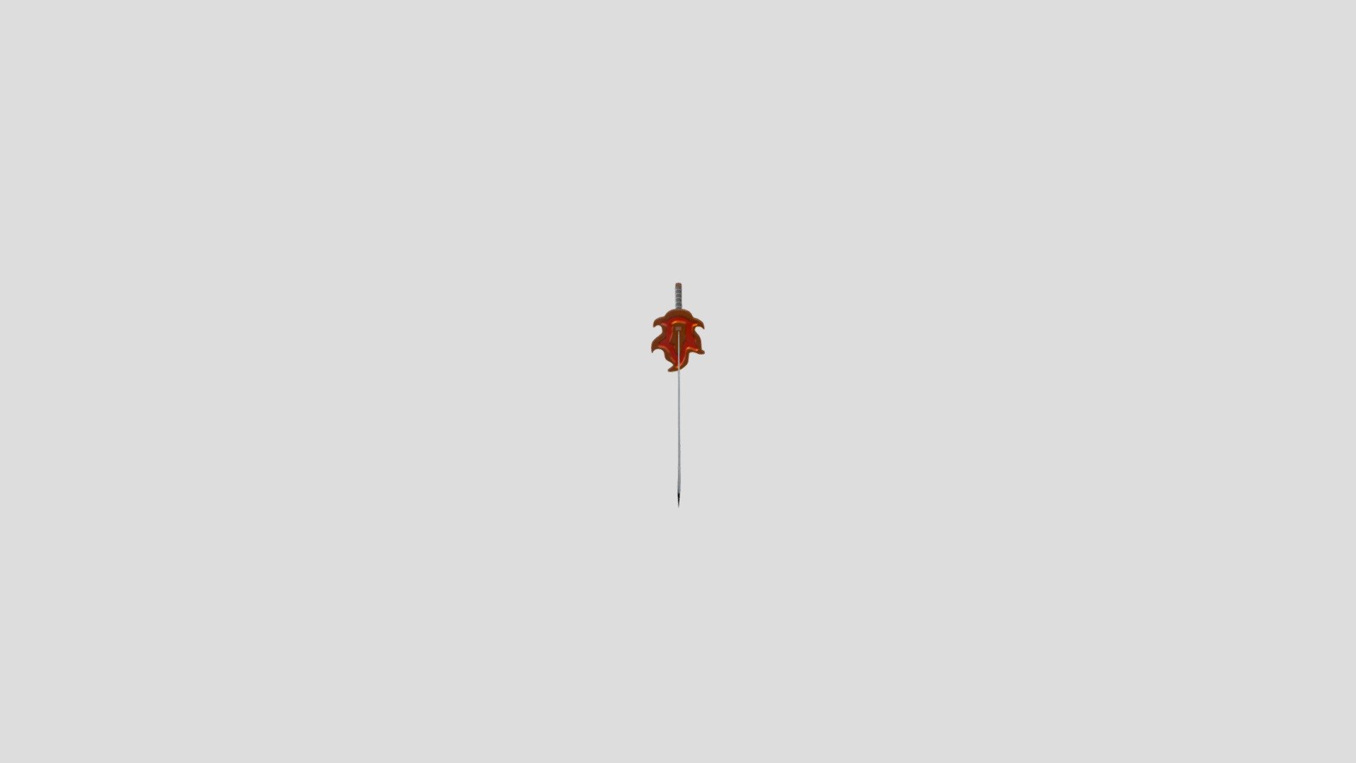 Rengoku Nichirin sword 3D Model
