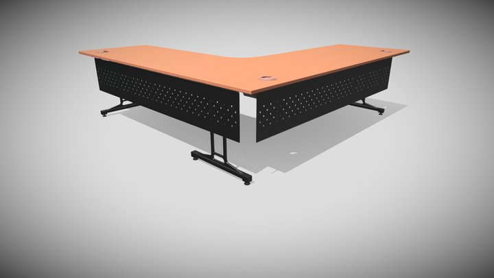 Office table - desk 3D Model
