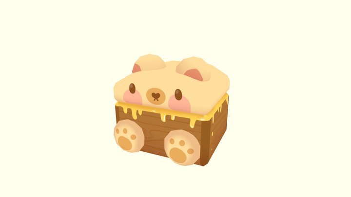 Honey Bear 3D Model