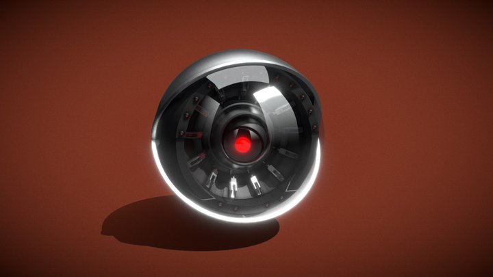 Cyber Eye 3D Model