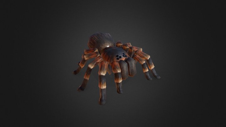 Animal Crossing New Horizons Tarantula – Modelo 3D gratuito STL