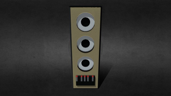 Parlante grande 3D Model