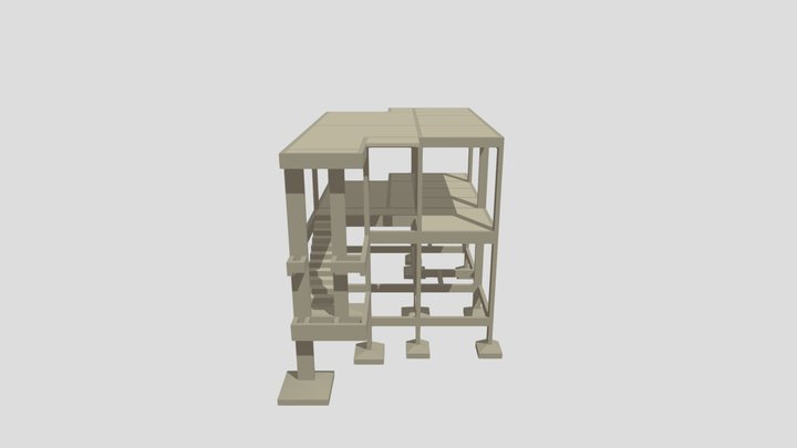 Estrutura Residência RD4N 19.03.2021 3D Model