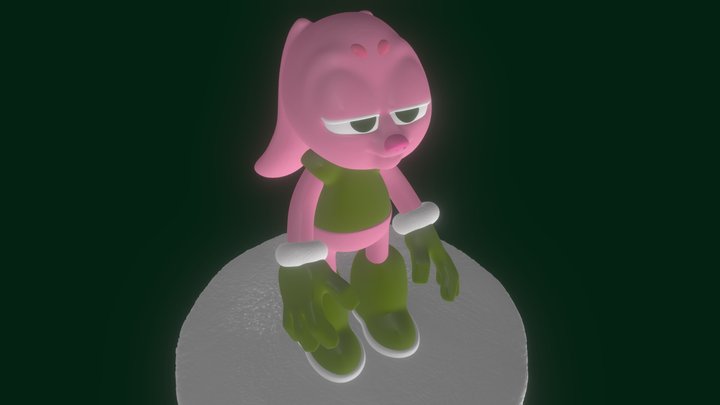 Кролик Винки 3D Model