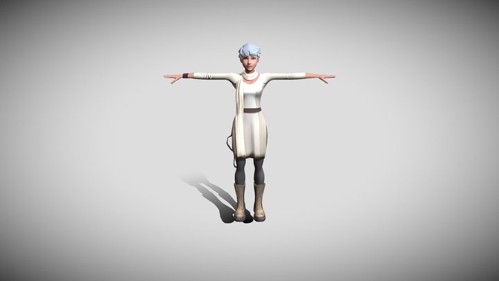 Rumba Dancing 3D Model