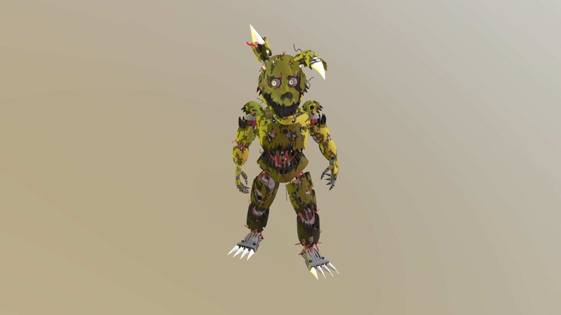 Springtrap 3D models - Sketchfab