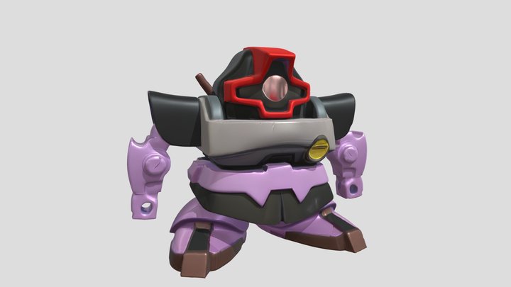 robotic toy figure 3D Model