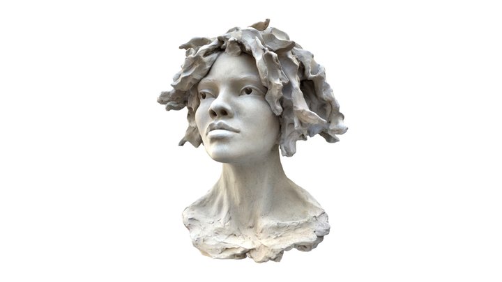 Woman’s Head 2020- cropped 3D Model