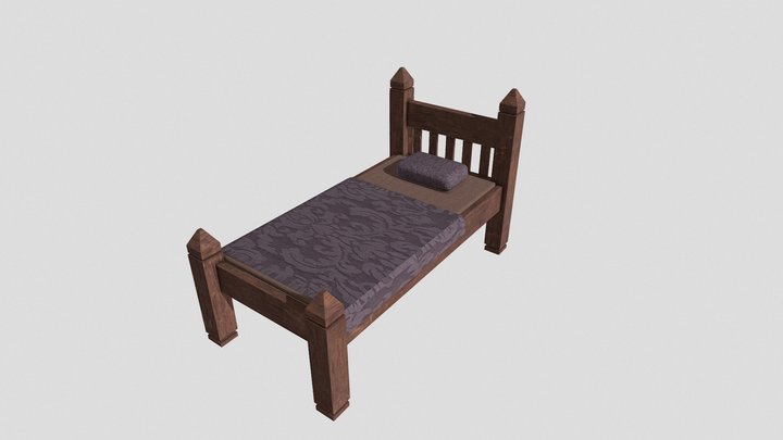 Wooden Bed