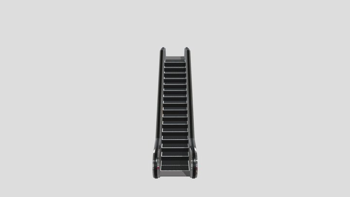 escalator by ilanos-aimer 3D Model