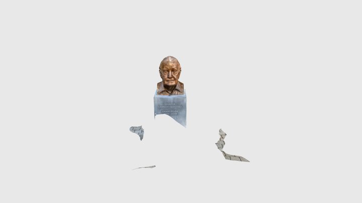 Senator George bust 3D Model
