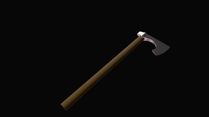 Viking Axe 3D Model