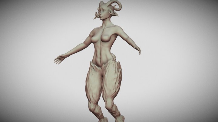 satyr, fauno 3D Model