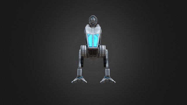 Shooter Mech - Battle Frontier 3D Model
