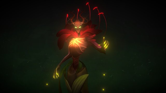 Plant person 3D Model