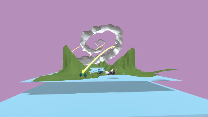 Star Farming 3D Model
