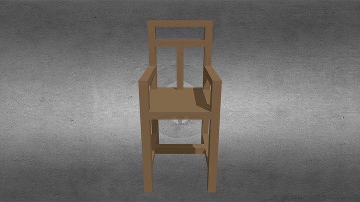664230017 chair model – Gratis 3D-model STL