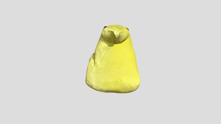Marshmallow Peep 3D Model