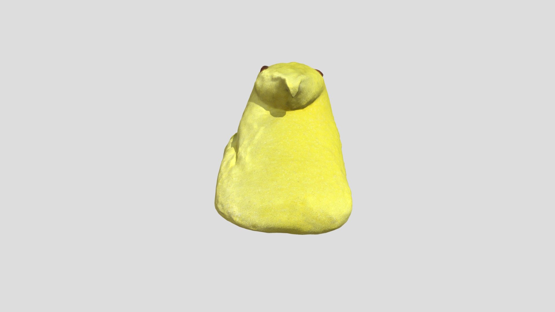 Marshmallow Peep 3D model by reikalykos [638878f] Sketchfab