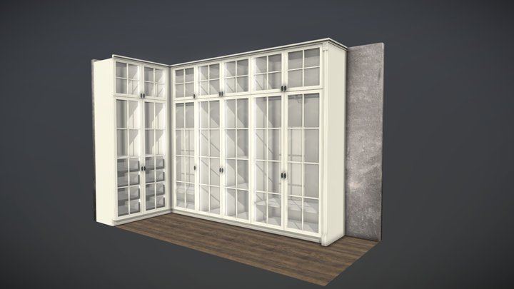 Гардеробный шкаф. 3D Model