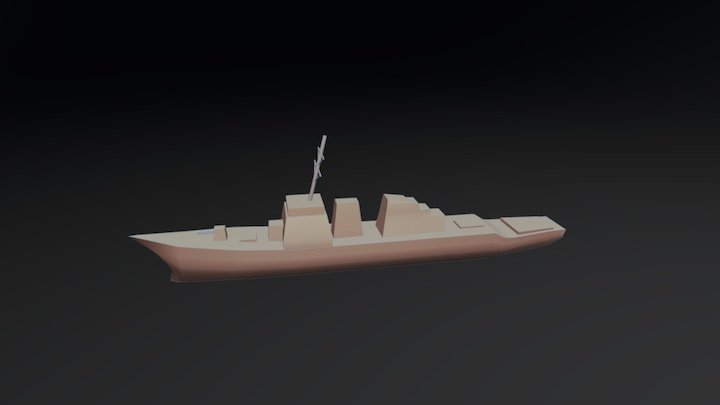 ship 3D Model