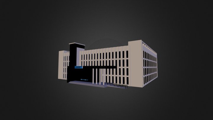 Administration Building of NUAA 3D Model