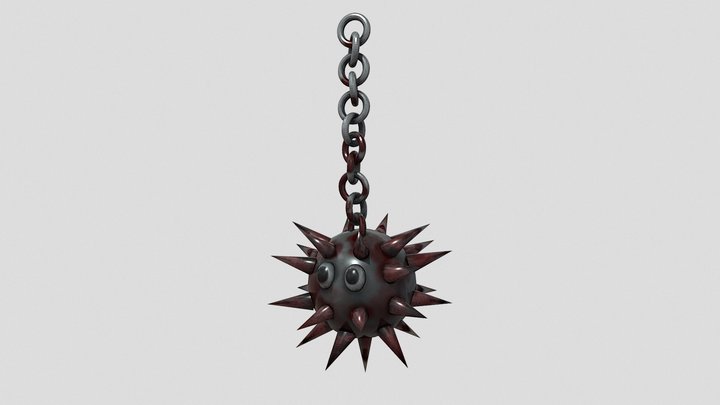 SpikeBall 3D Model