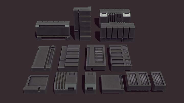 Reston Tile Panels Iteration 2 – Modelo 3D gratuito STL