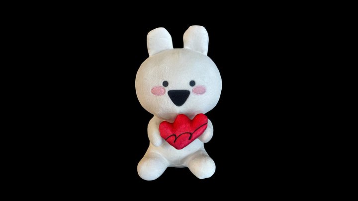 Rabbit Doll 3D Model