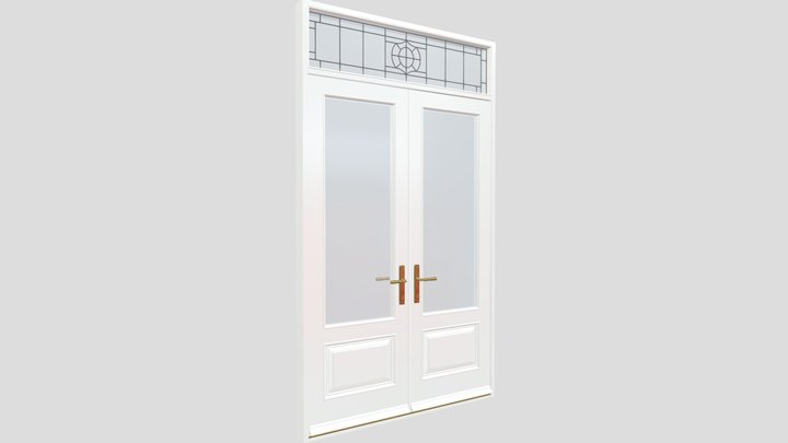 Fitzpatrick French Door 3D Model