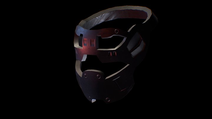Fear iron mask – Kostenloses 3D-Modell STL