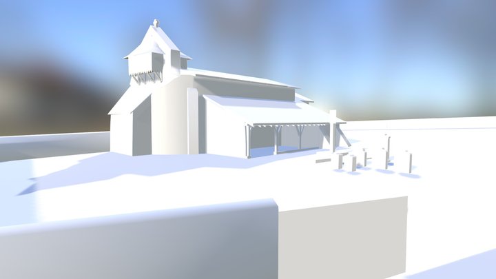 Chapelle St-Orens 3D Model
