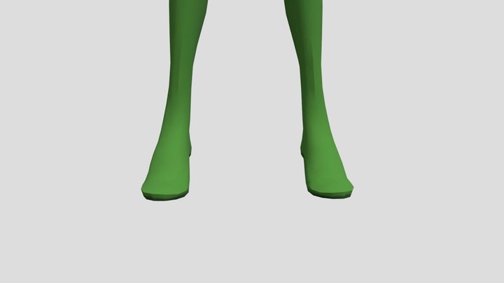 Sam_rig_mixamo_totally_spies_cyber_mission 3D Model