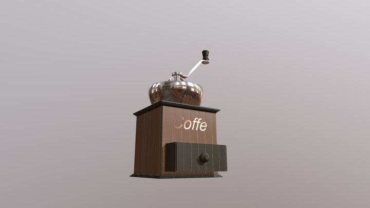 Coffee Grinder 3D Model