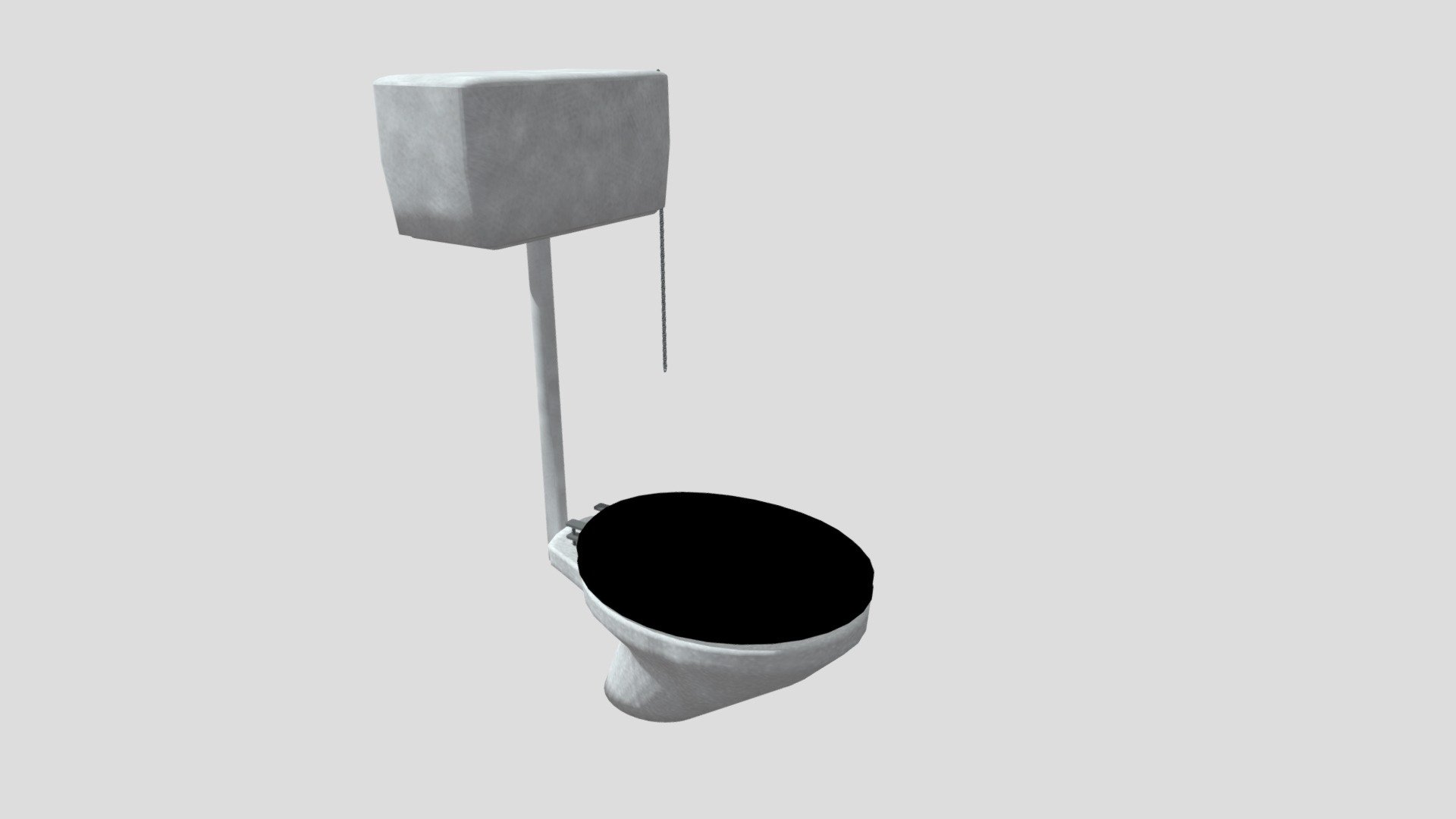 Old style toilet Download Free 3D model by duckSPLASH [638fa0b