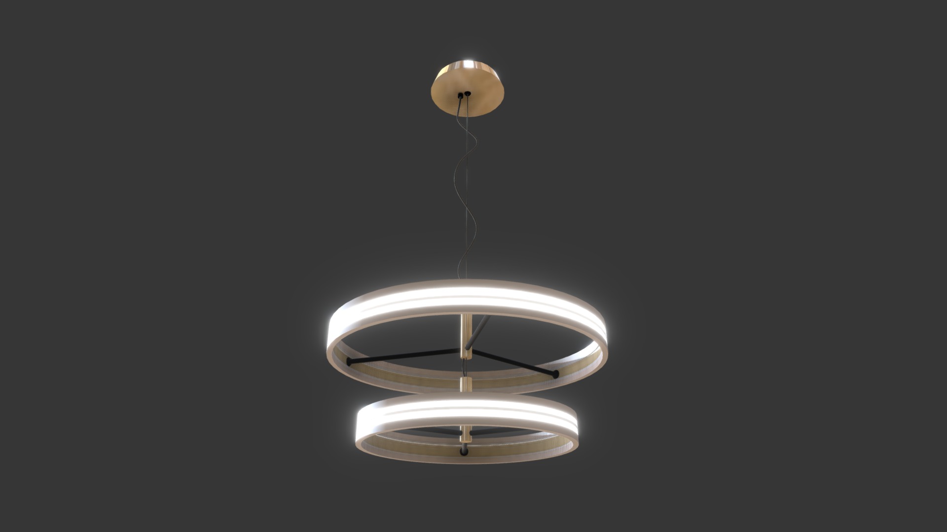3D model HGP0298 - This is a 3D model of the HGP0298. The 3D model is about a light fixture with a light bulb.