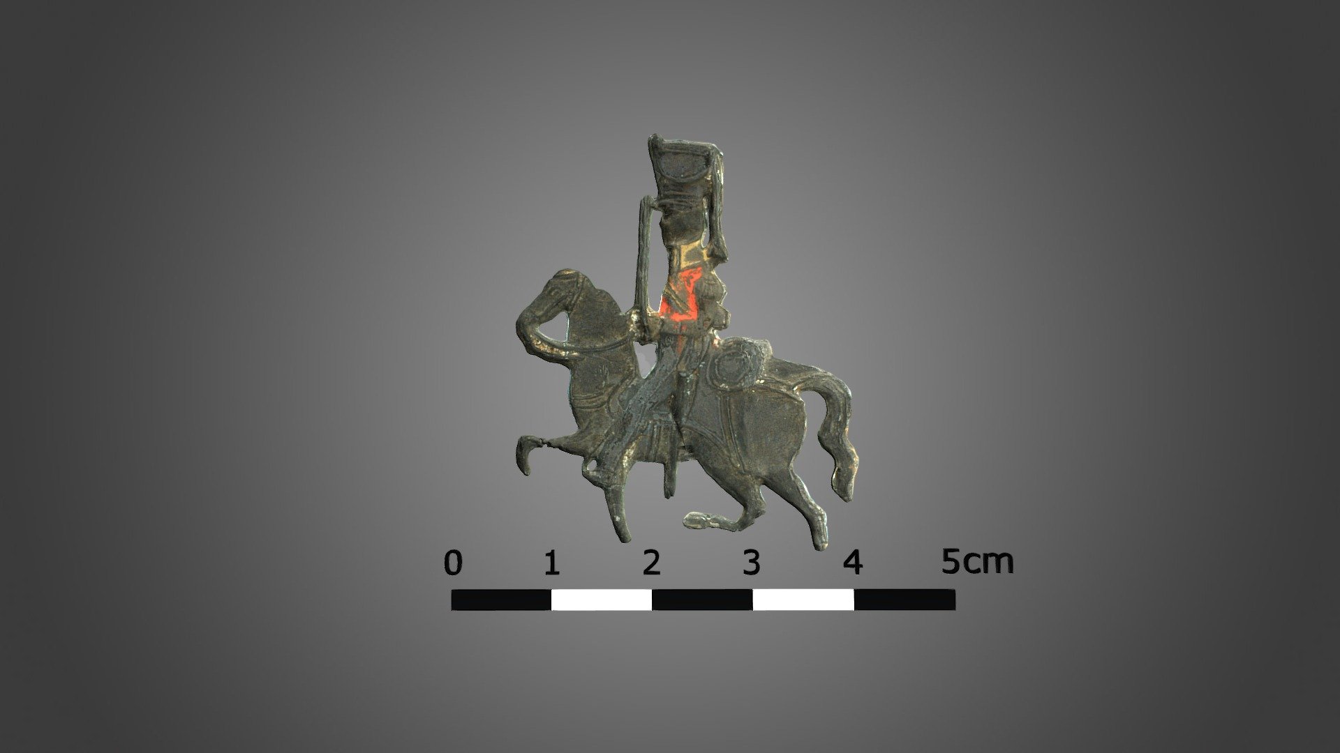 178 - tinnen soldaat (tin soldier 19th century)