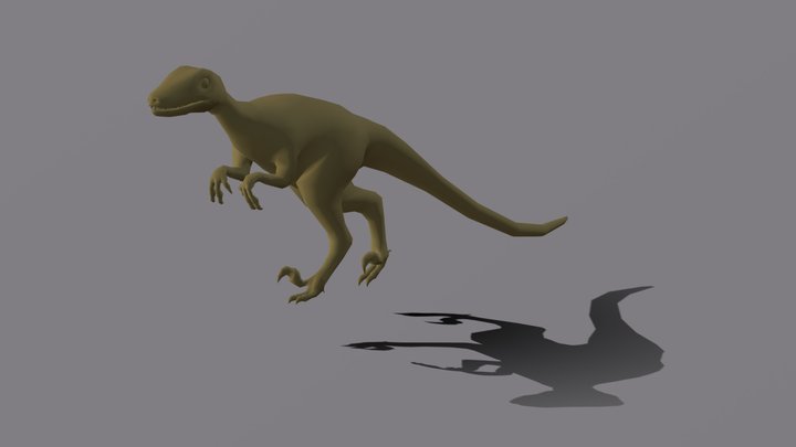 Deinonychus – Kostenloses 3D-Modell STL