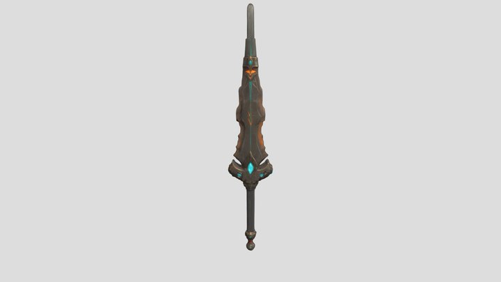 Radiant Blade 3D Model