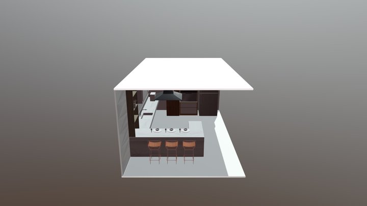 cozinha 3d 3D Model
