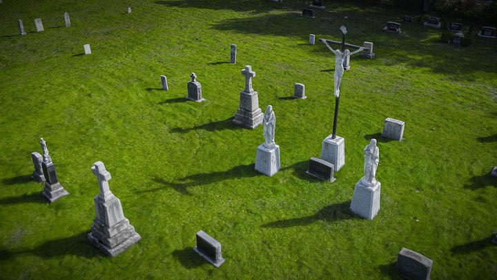 Graveyard Downtown Photogrammetry – Modelo 3D gratuito STL