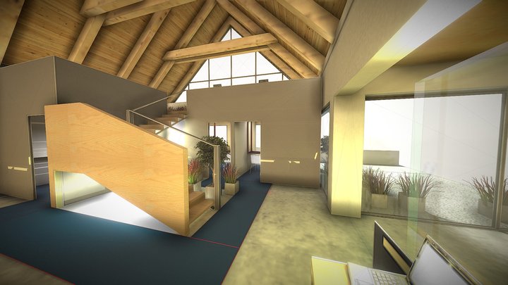 OFICINAS MB - NOVATEC 2018 3D Model